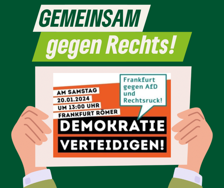 Demo Frankfurt | Demokratie verteidigen!