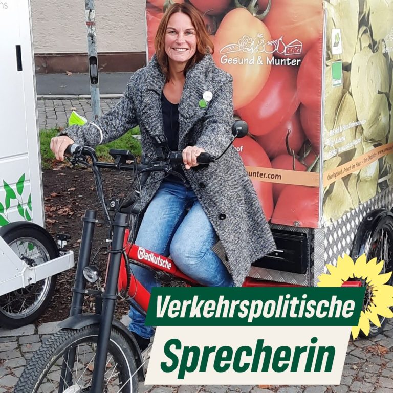 Katy Walther: Unsere Stimme für grüne Verkehrspolitik im hessischen Landtag!