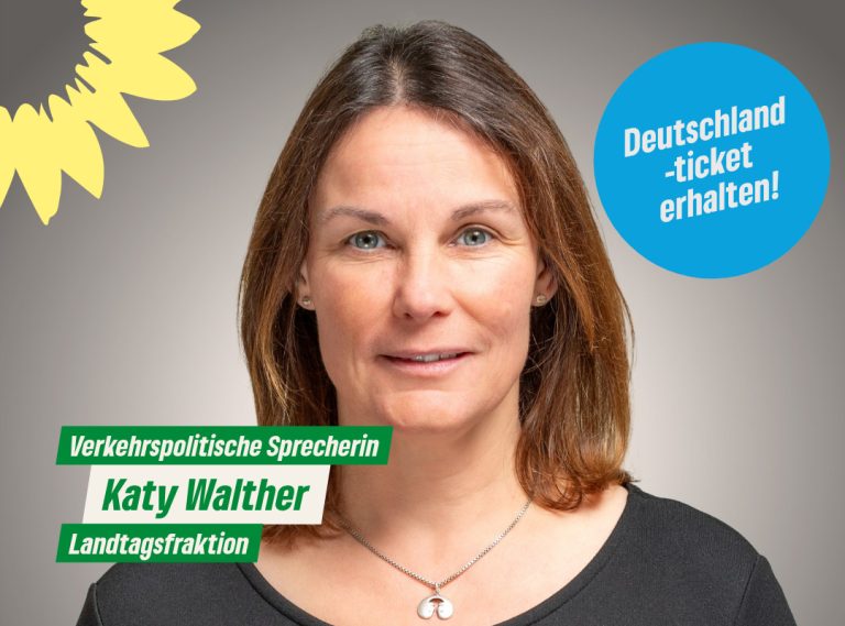 Katy Walther (MdL): Wer das Deutschlandticket schleift, heizt die Inflation an!